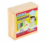 Escala cuisenaire individual - Madeira - 68 pc Carlu. Ref: 108510