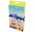 Lápis de Cor Sextavado Flex - 12 cores