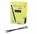 Lápis Grafite Preto Resina Sextavado 