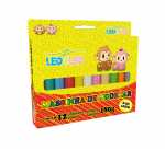 Massa de Modelar 180g Base de Amido - 12 Cores